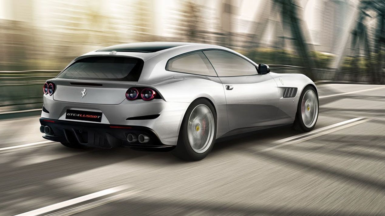 Ferrari GTC4 Lusso T, con Turbo y sin tracción total para París