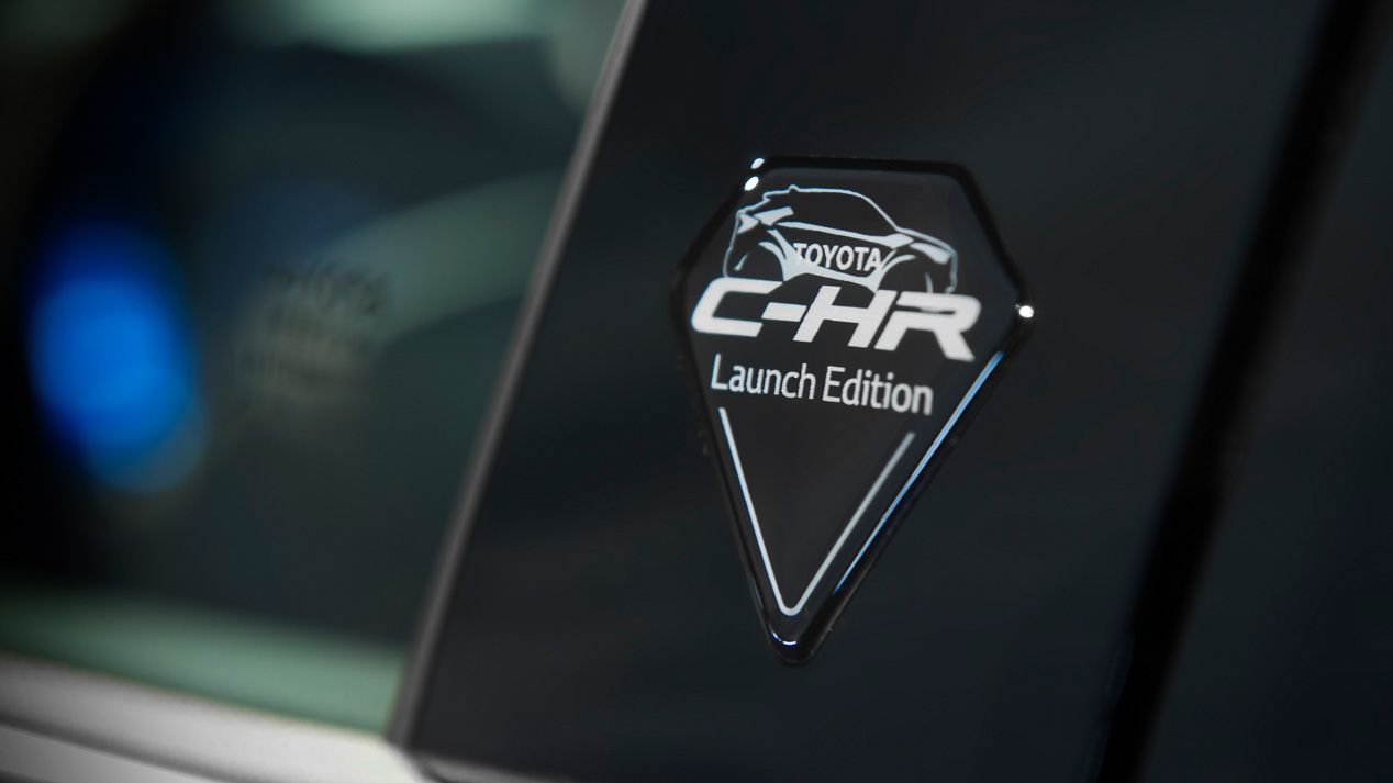 Toyota C-HR Launch Edition: sólo 200 unidades por 20.000 euros