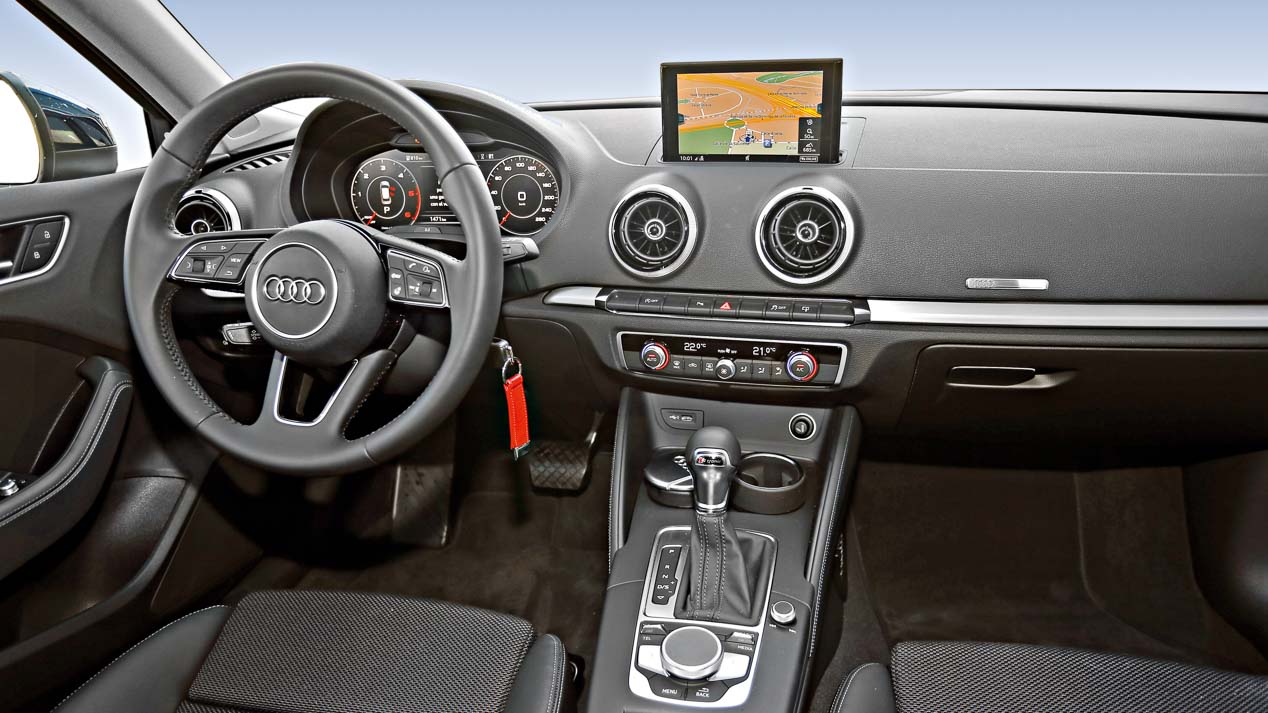 Audi A3 TDI, BMW 116d y Volvo V40 D2