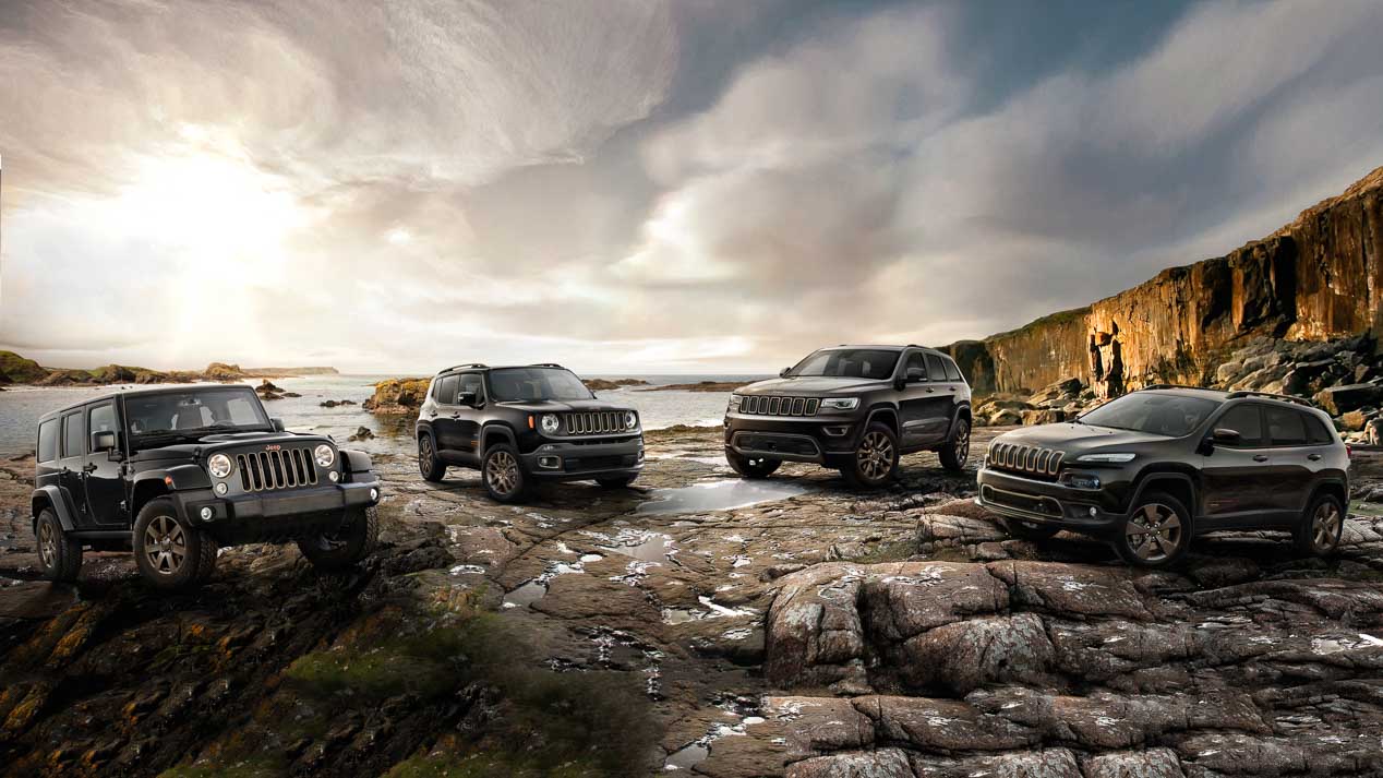 Jeep lanza las versiones 75 Aniversario