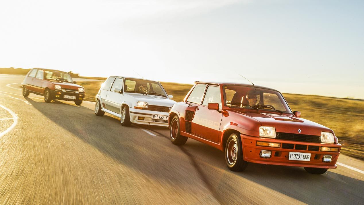 Renault 5 Turbo, Copa Turbo y GT Turbo: tres deportivos míticos
