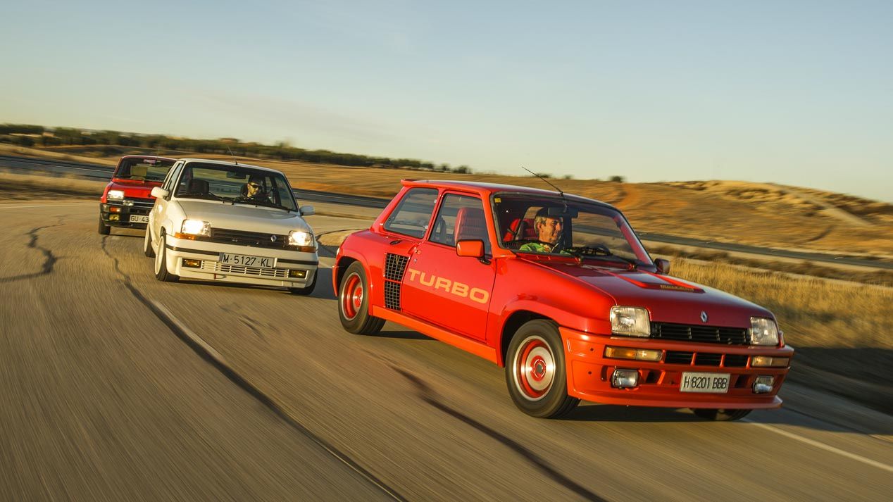 Renault 5 Turbo, Copa Turbo y GT Turbo: tres deportivos míticos