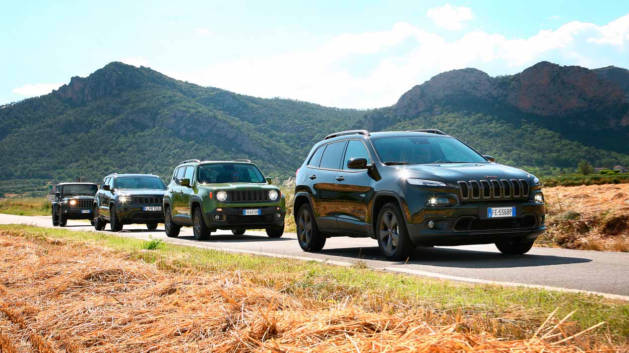 Jeep lanza las versiones 75 Aniversario