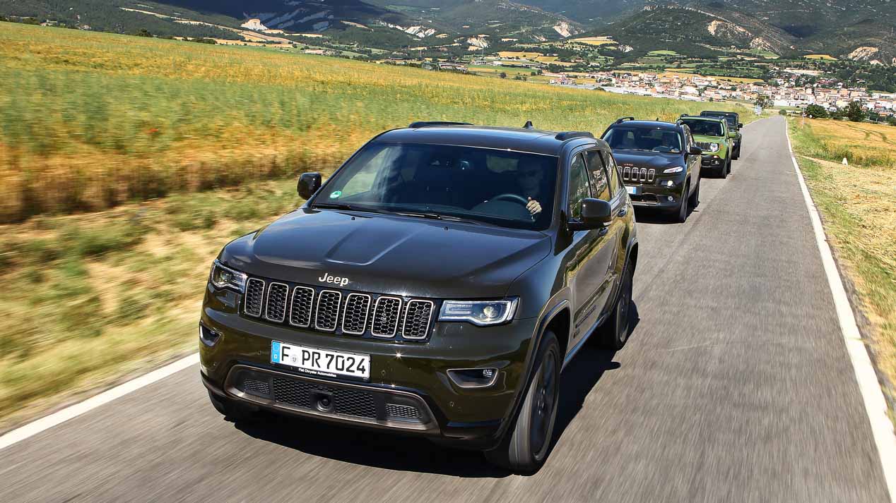 Jeep lanza las versiones 75 Aniversario