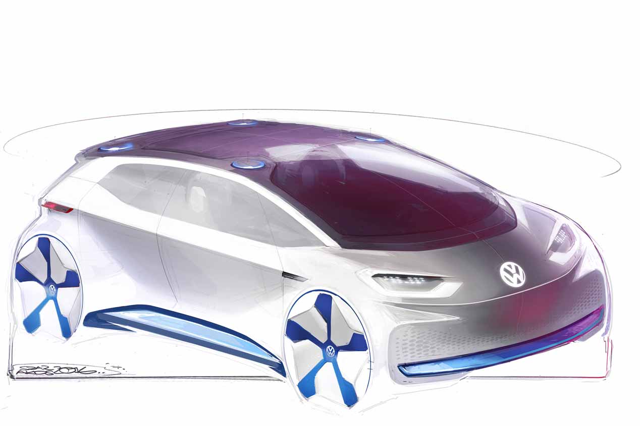 Volkswagen I.D.: el futuro coche eléctrico y autónomo