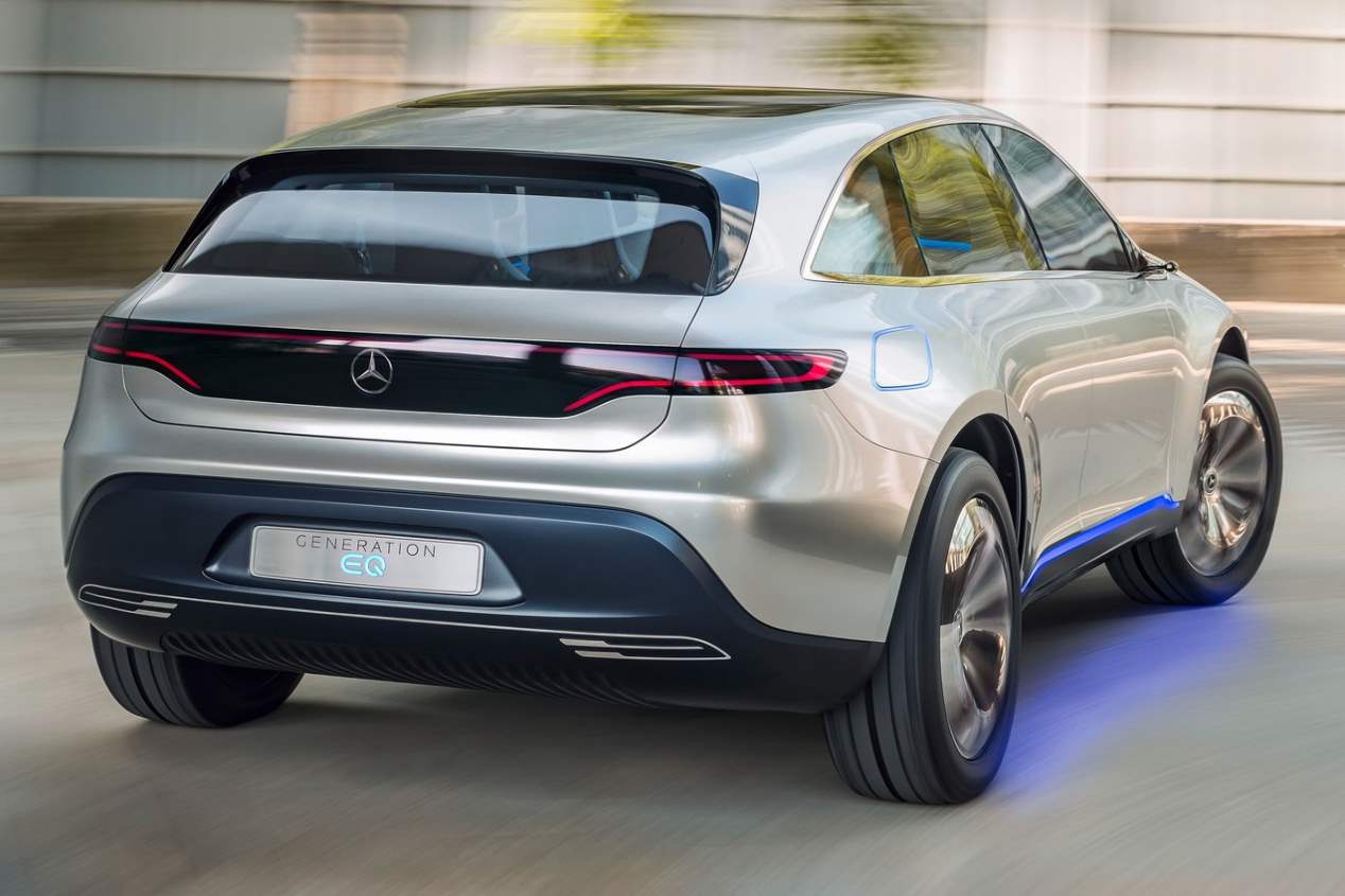 Generación EQ de Mercedes eléctricos: desvelada con un SUV coupé