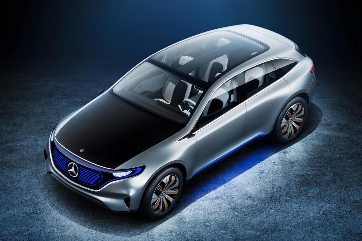 Generación EQ de Mercedes eléctricos: desvelada con un SUV coupé