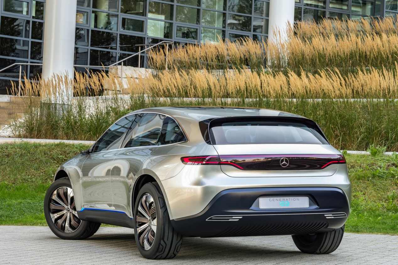 Generación EQ de Mercedes eléctricos: desvelada con un SUV coupé