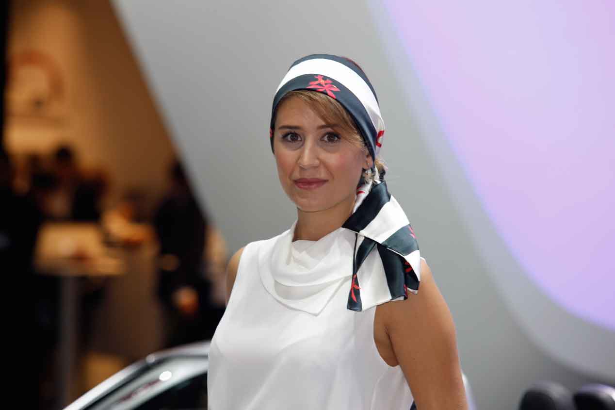 Las chicas del Salón de París 2016