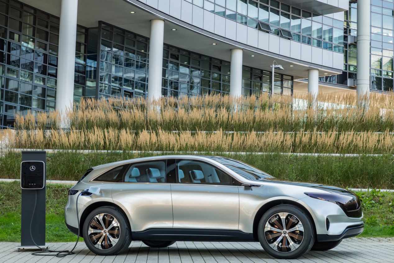 Generación EQ de Mercedes eléctricos: desvelada con un SUV coupé