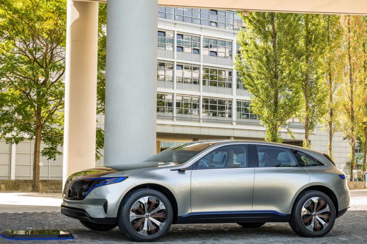 Generación EQ de Mercedes eléctricos: desvelada con un SUV coupé