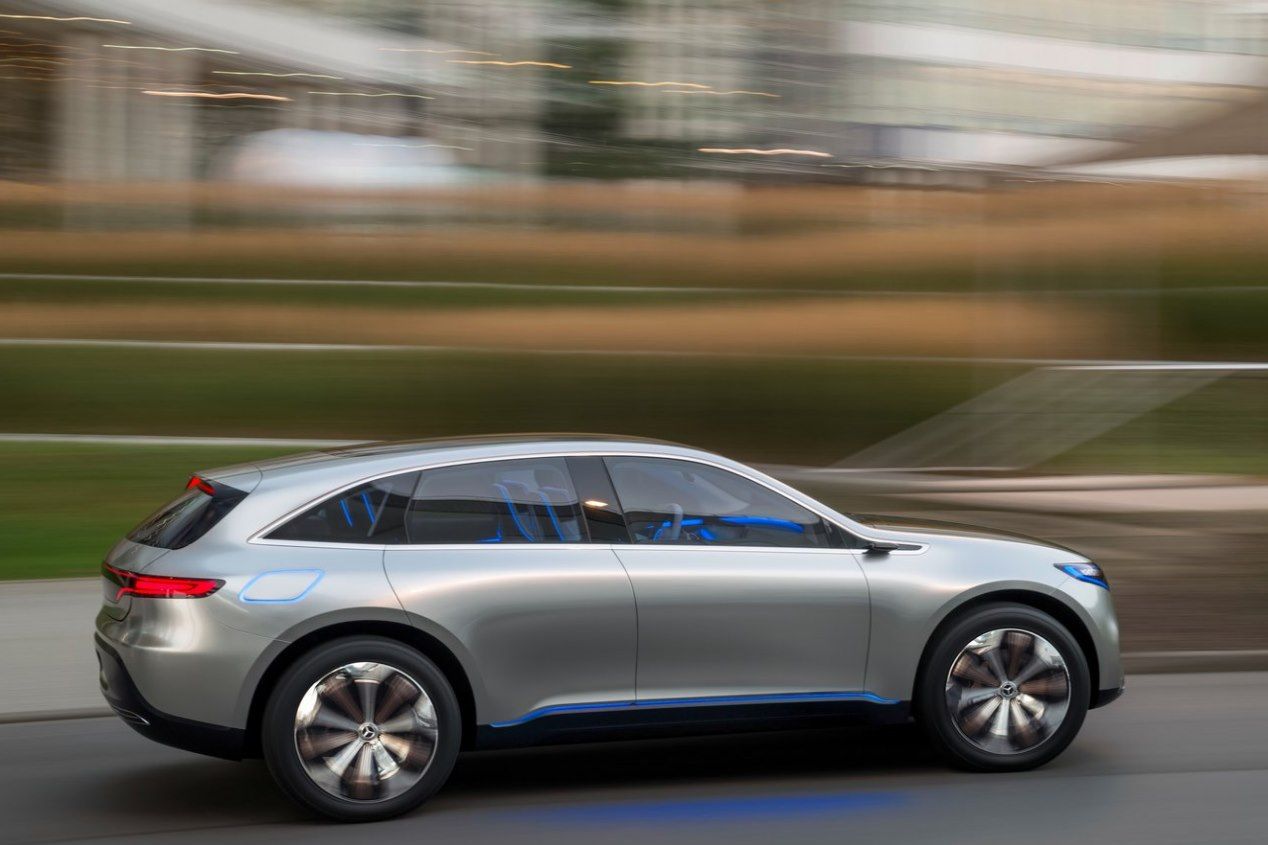 Generación EQ de Mercedes eléctricos: desvelada con un SUV coupé