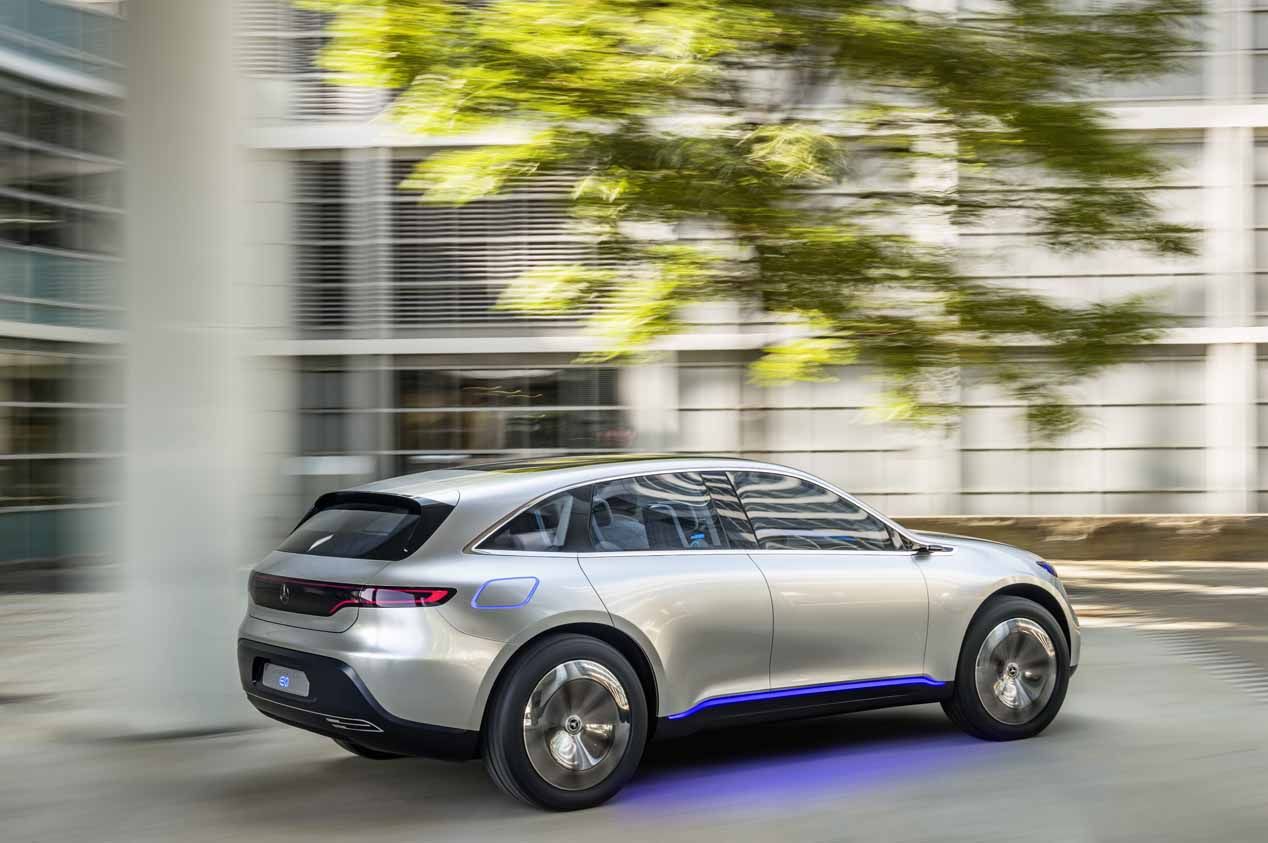 Generación EQ de Mercedes eléctricos