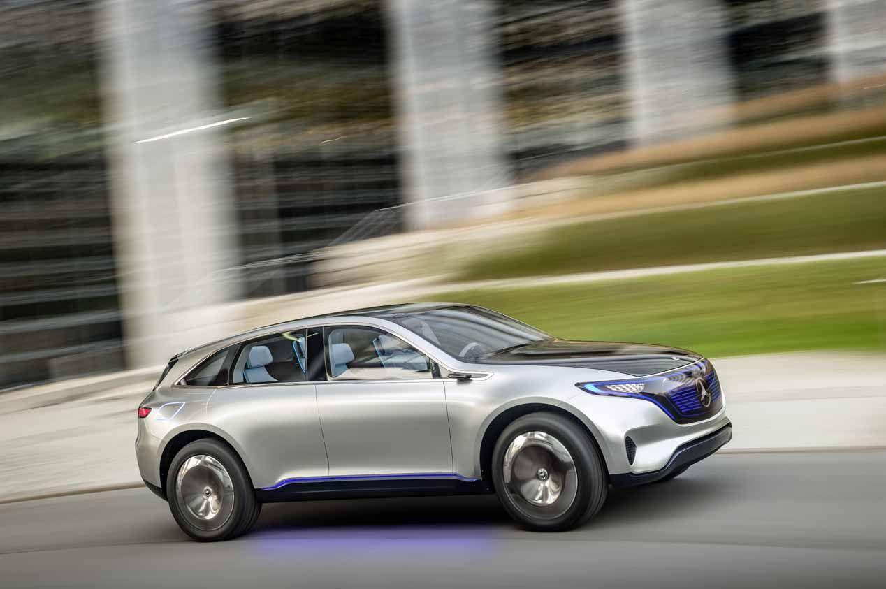 Generación EQ de Mercedes eléctricos