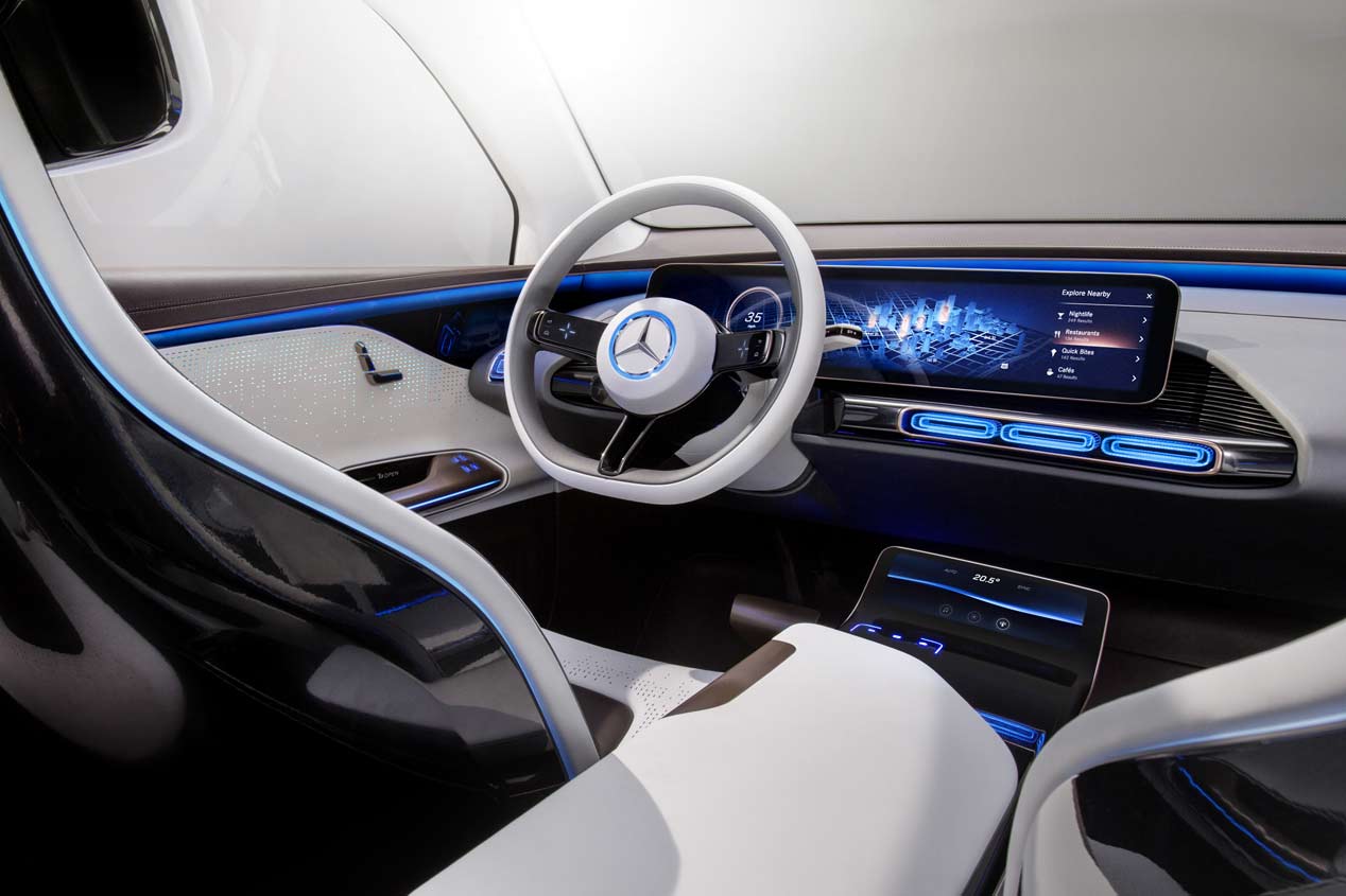 Generación EQ de Mercedes eléctricos