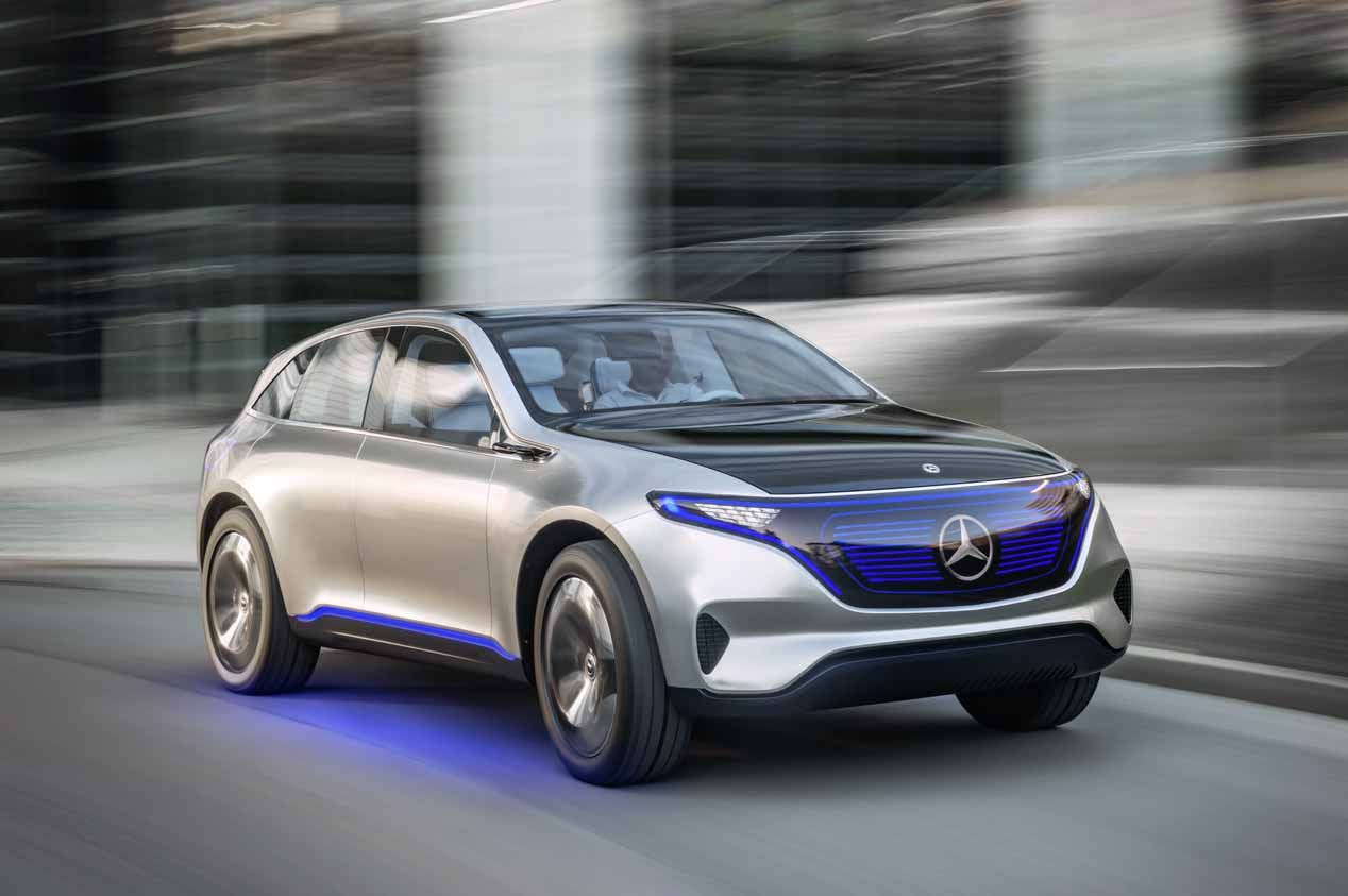 Generación EQ de Mercedes eléctricos