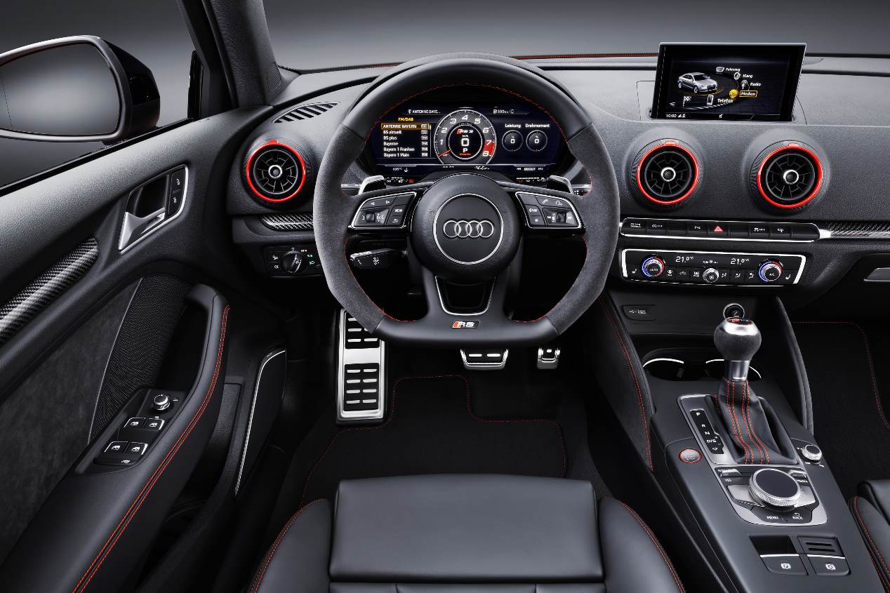 Audi RS 3 Sedan: todas las fotos del nuevo deportivo