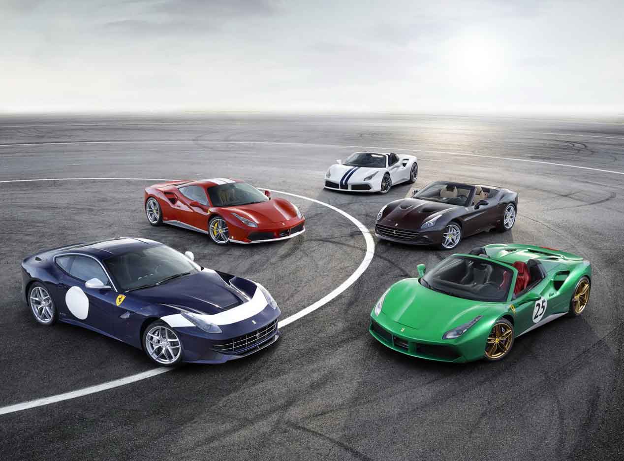 Las versiones especiales con las que Ferrari celebra su 70 cumpleaños