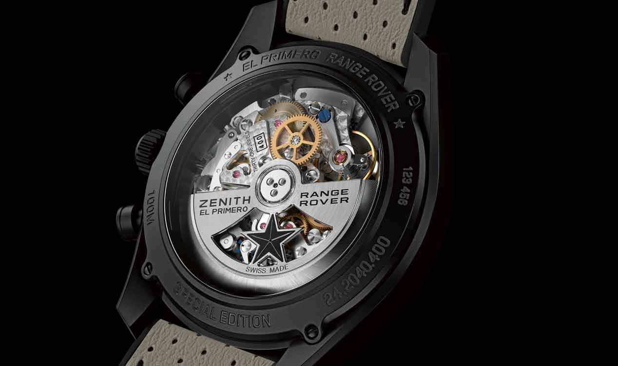 ‘Zenith El Primero Range Rover’, la filosofía de Land Rover convertida en reloj
