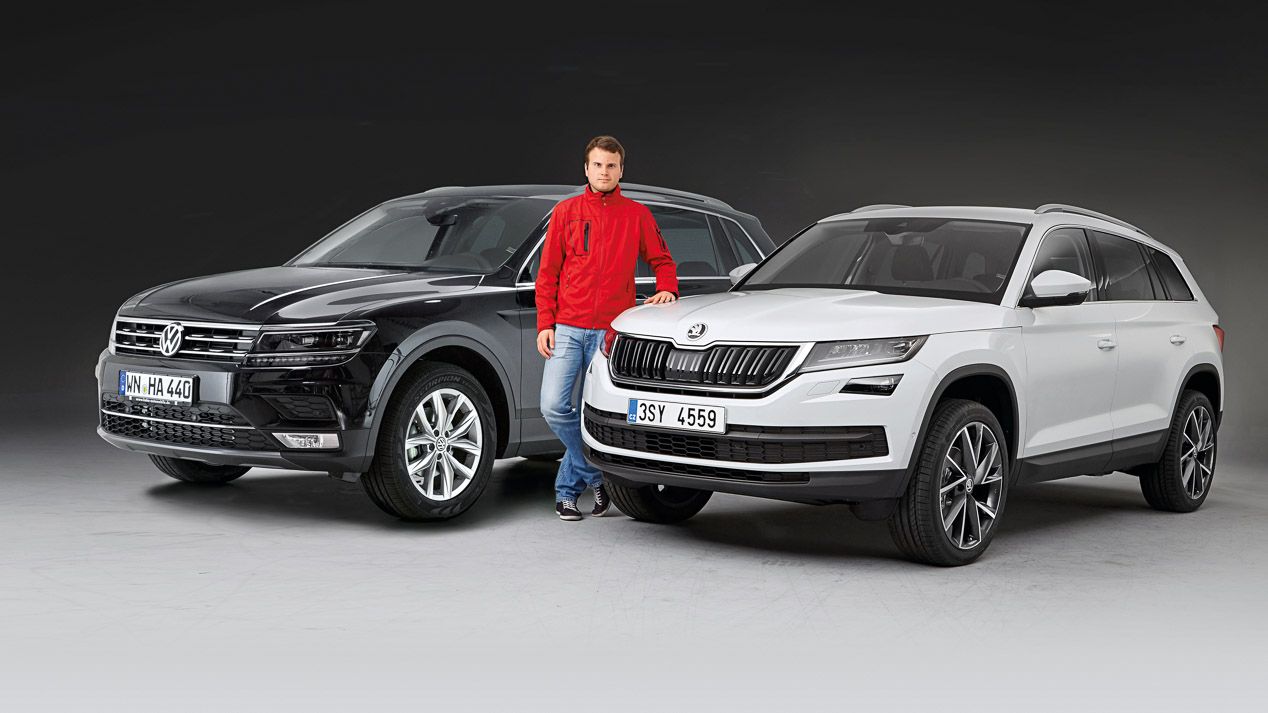 Skoda Kodiaq vs VW Tiguan: ¿cuál es mejor?