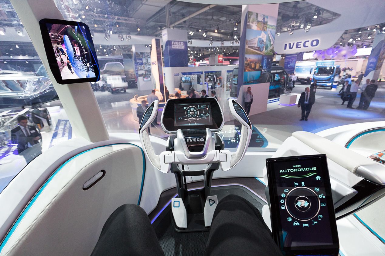 Las fotos del camión del futuro, el Iveco Z-Truck