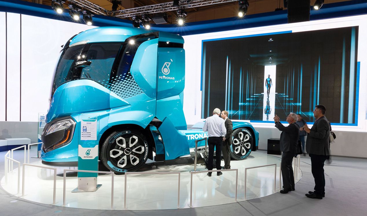 Las fotos del camión del futuro, el Iveco Z-Truck