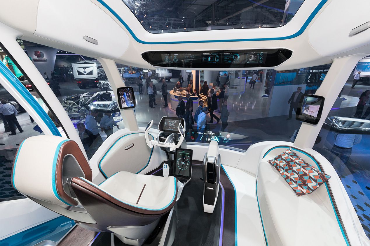 Las fotos del camión del futuro, el Iveco Z-Truck