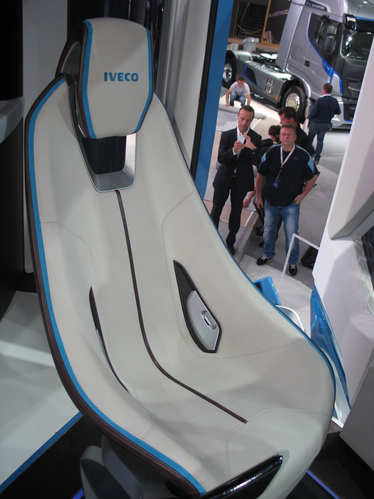 Las fotos del camión del futuro, el Iveco Z-Truck