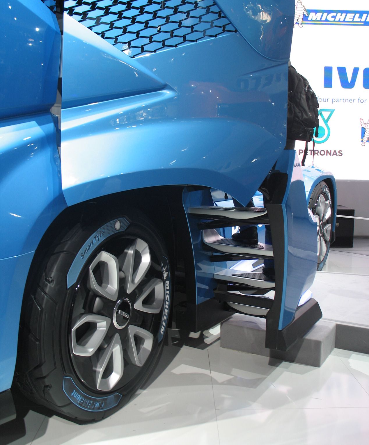 Las fotos del camión del futuro, el Iveco Z-Truck