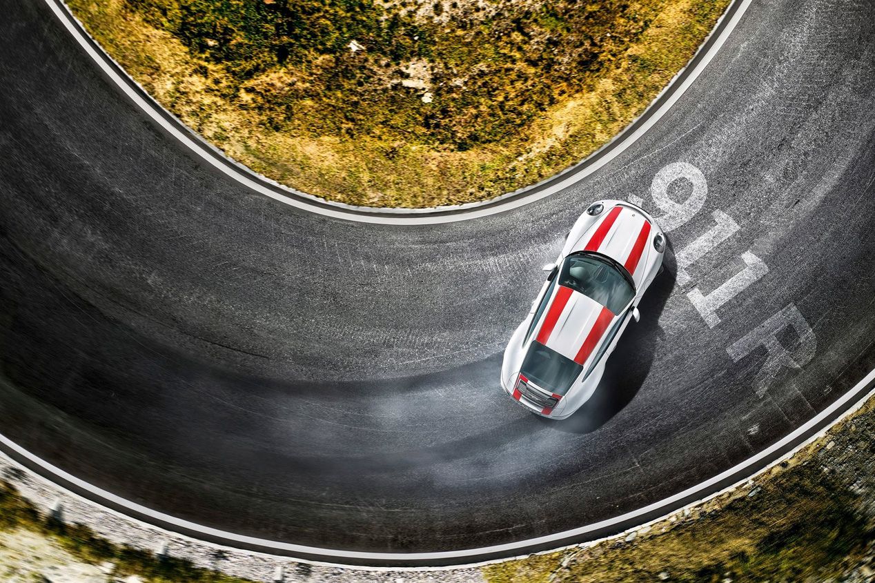 Prueba del Porsche 911 R, toda una bestia