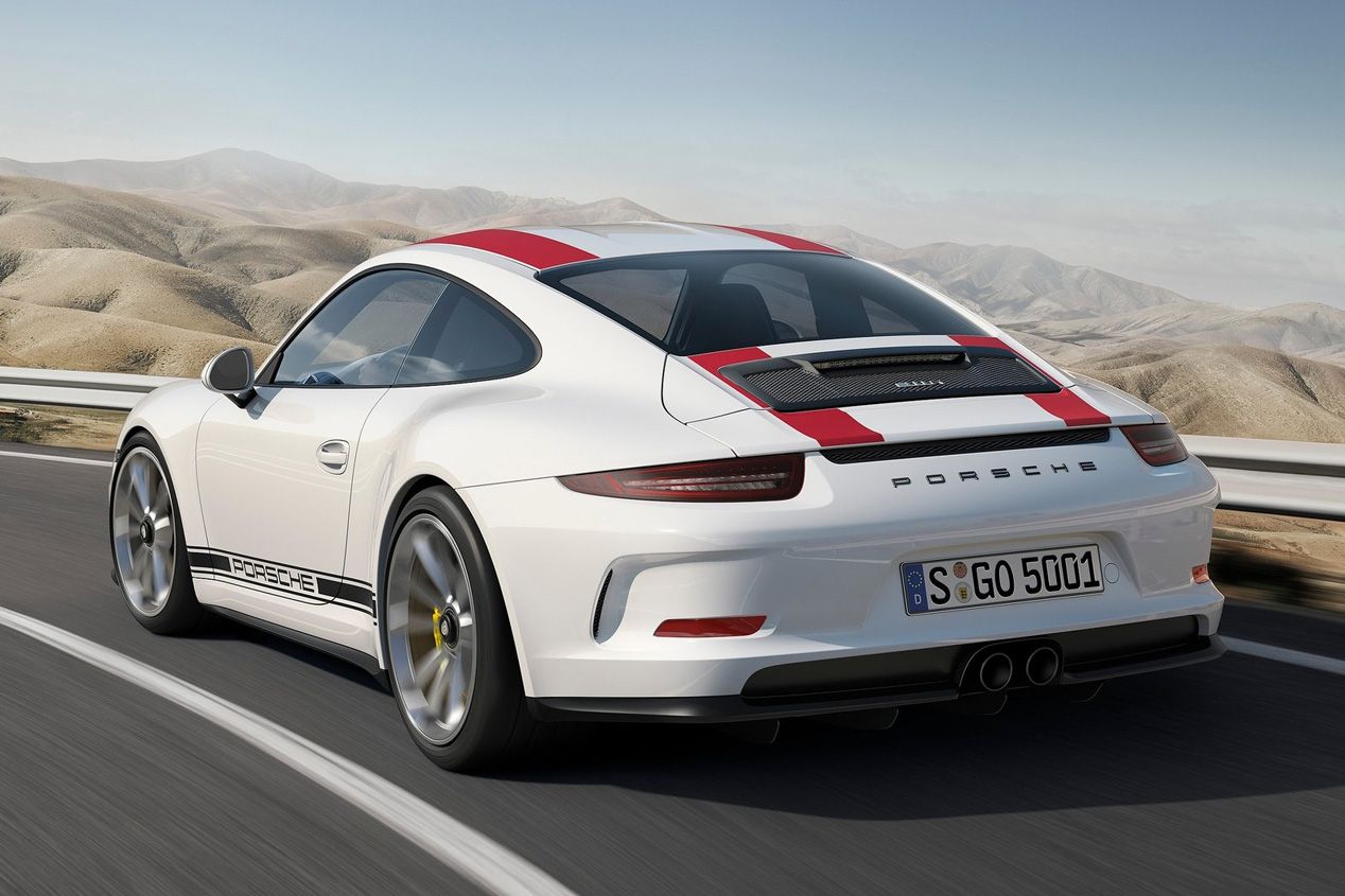 Prueba del Porsche 911 R, toda una bestia