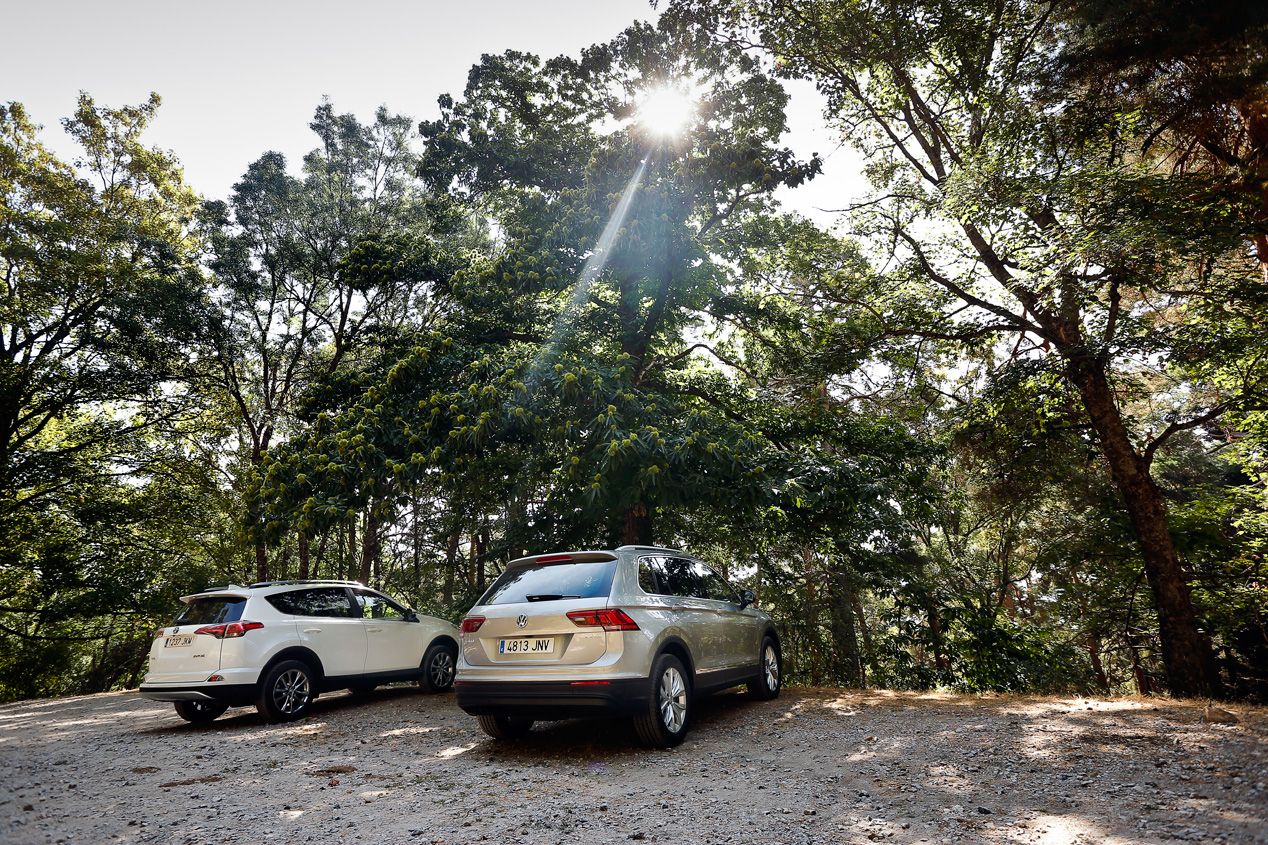 VW Tiguan 2.0 TDI 150 4x2 y Toyota RAV4 150D 4x2