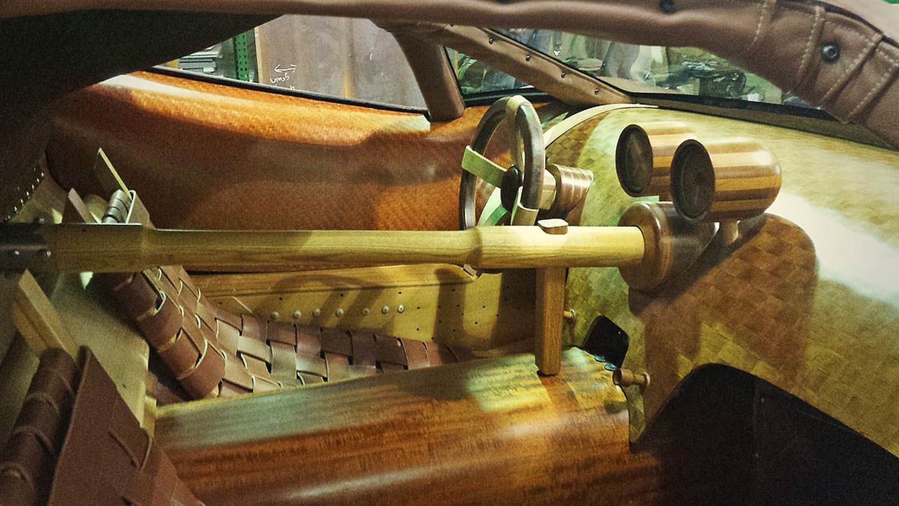 Splinter, un superdeportivo de madera