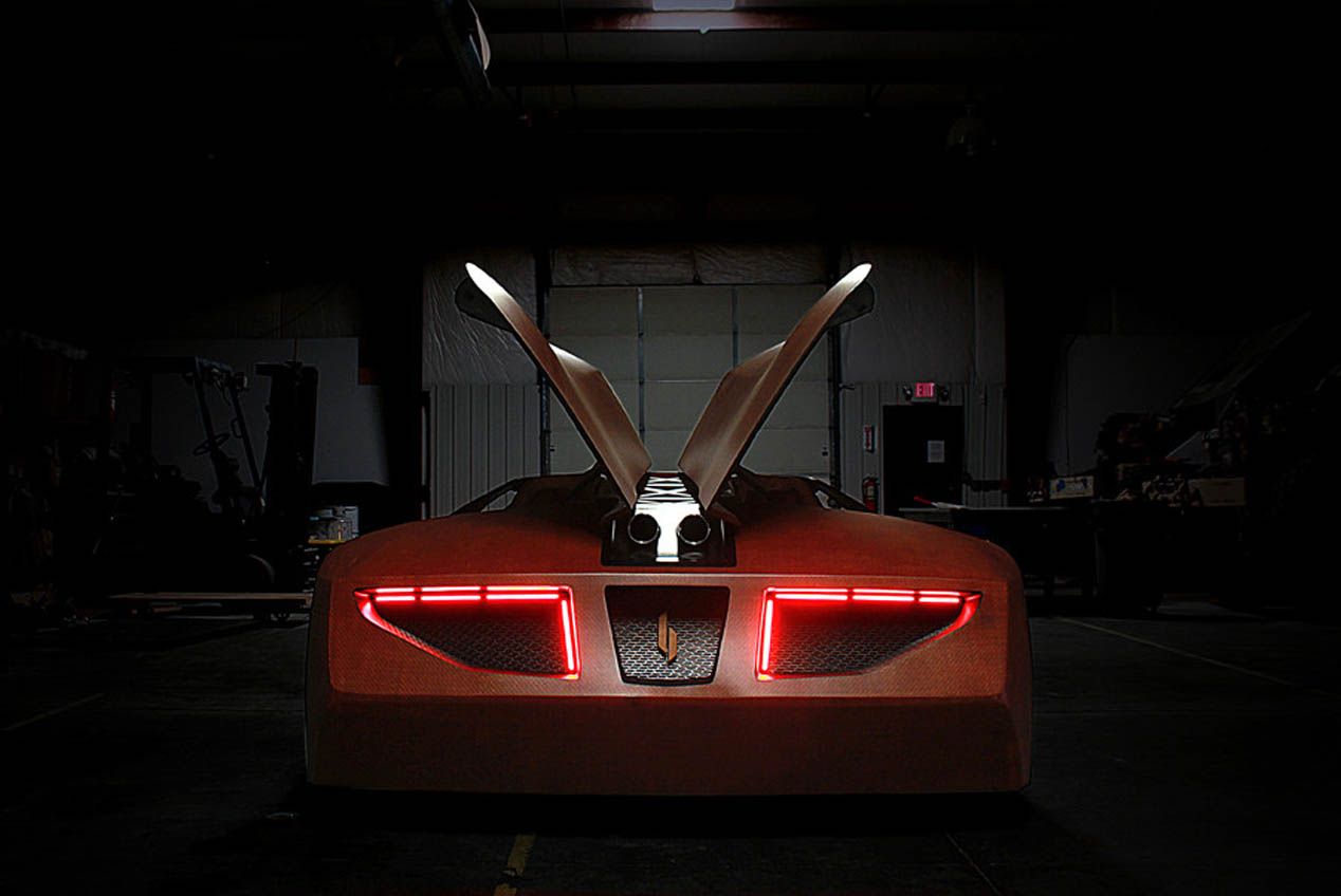 Splinter, un superdeportivo de madera