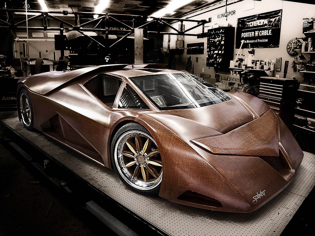 Splinter, un superdeportivo de madera