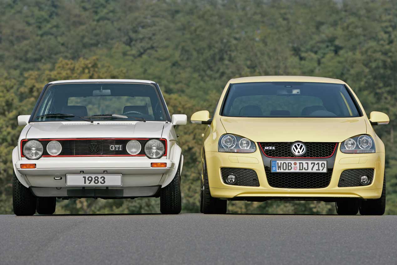 Las mejores fotos del VW Golf GTI a lo largo de sus 40 años