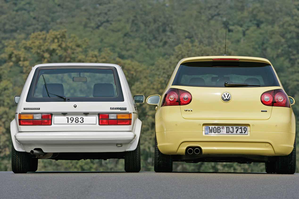 Las mejores fotos del VW Golf GTI a lo largo de sus 40 años