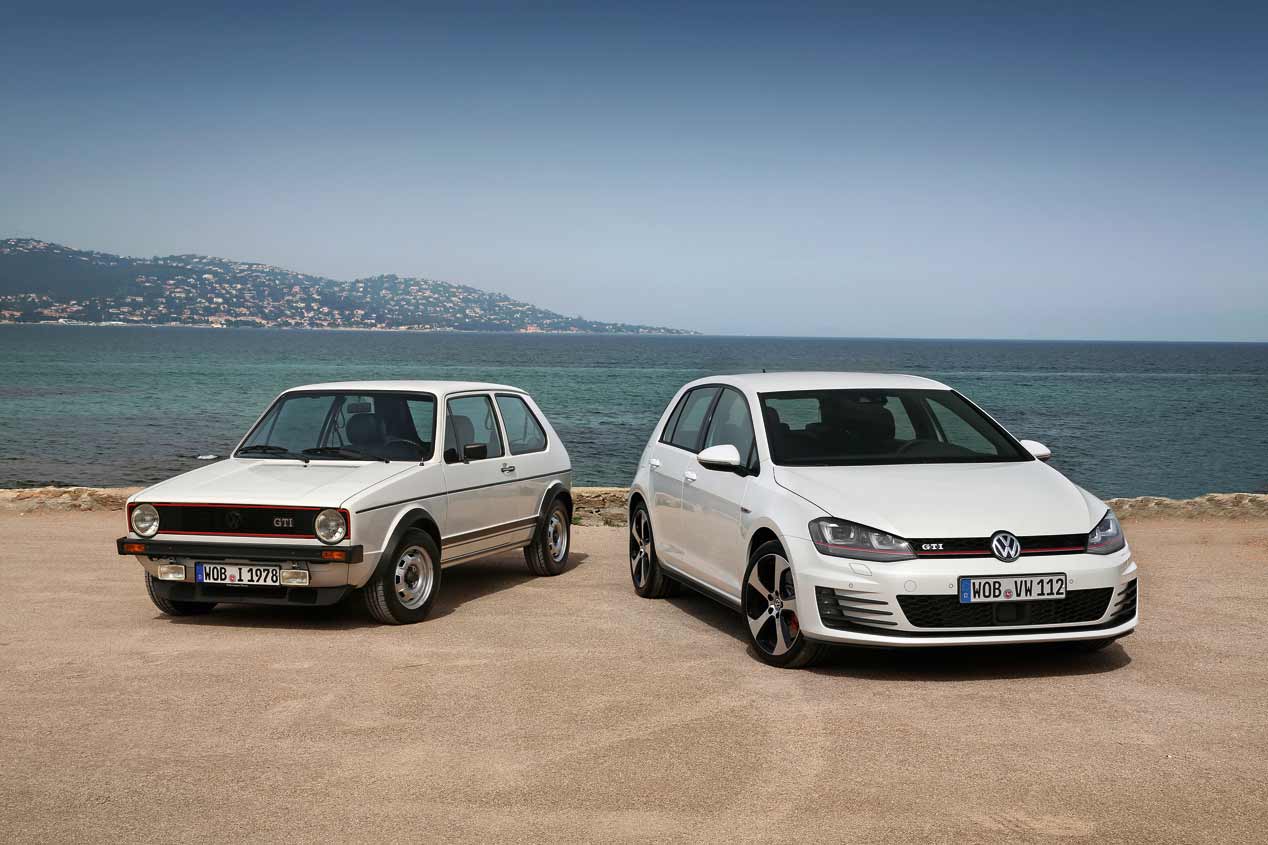 Las mejores fotos del VW Golf GTI a lo largo de sus 40 años