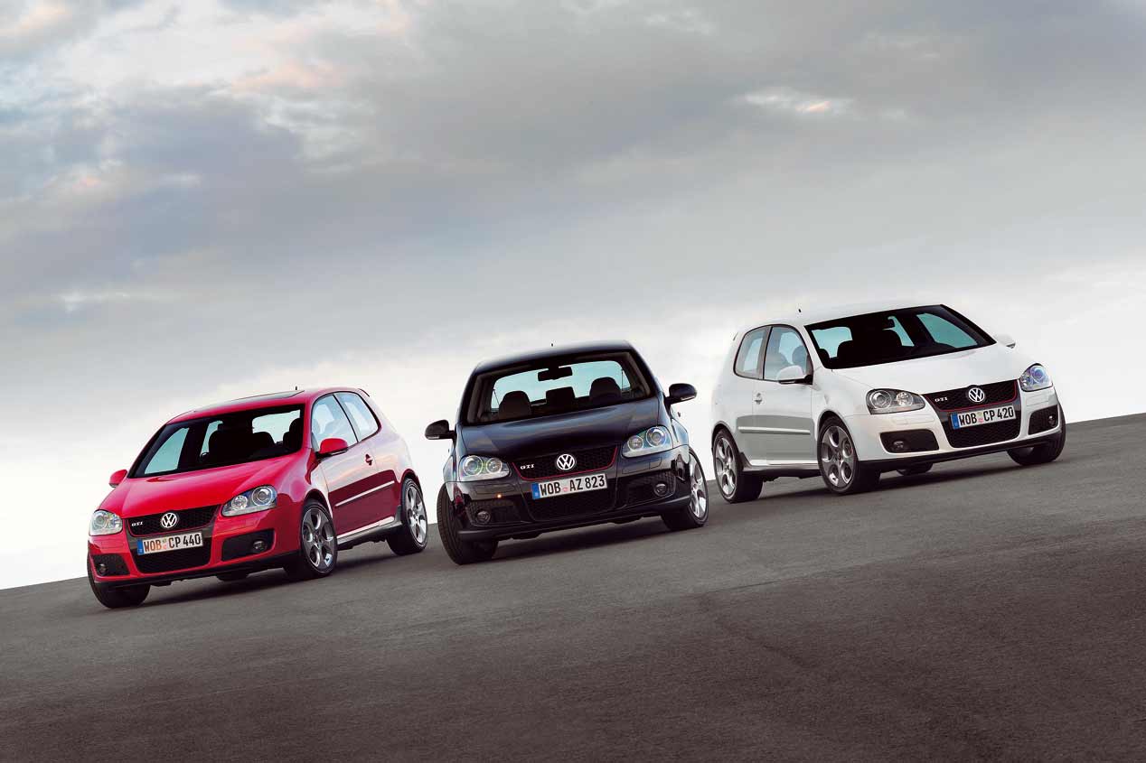 Las mejores fotos del VW Golf GTI a lo largo de sus 40 años