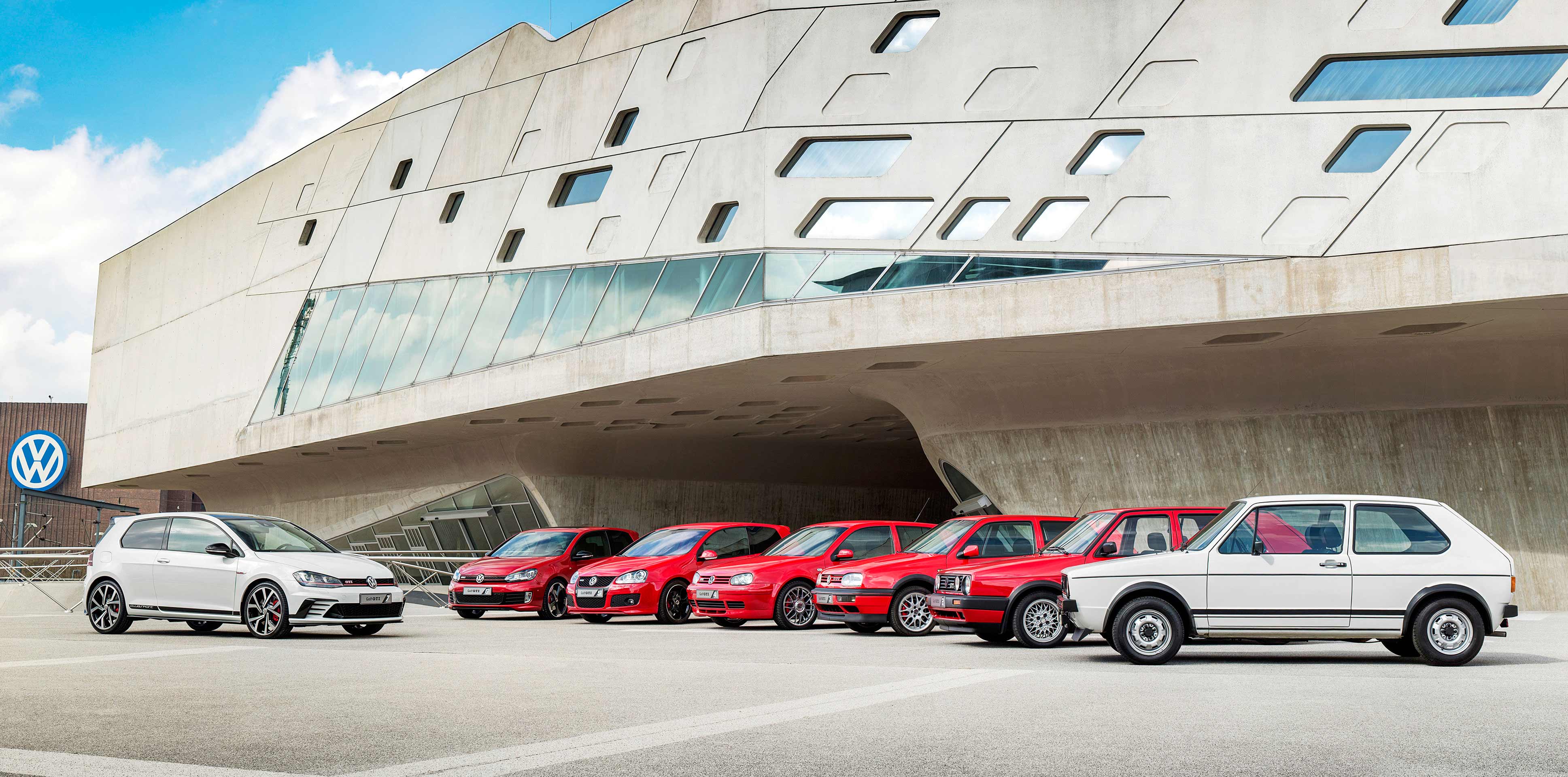 Las mejores fotos del VW Golf GTI a lo largo de sus 40 años