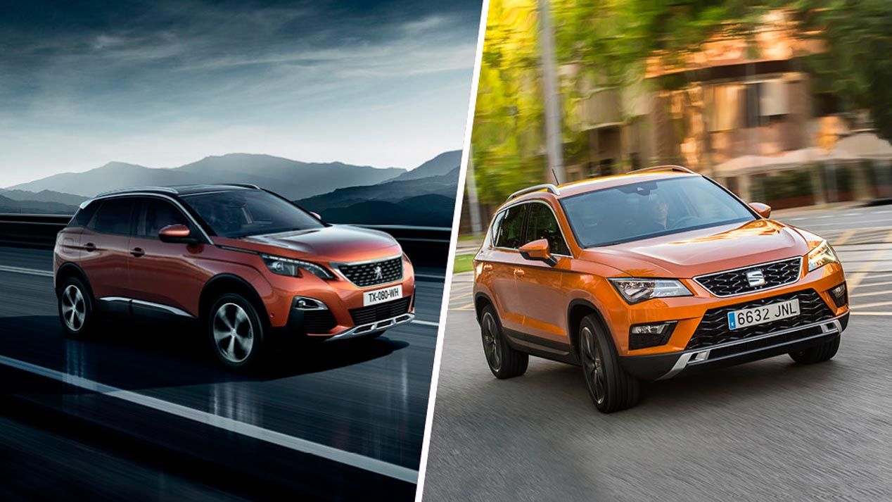 Peugeot 3008 y Seat Ateca frente a frente