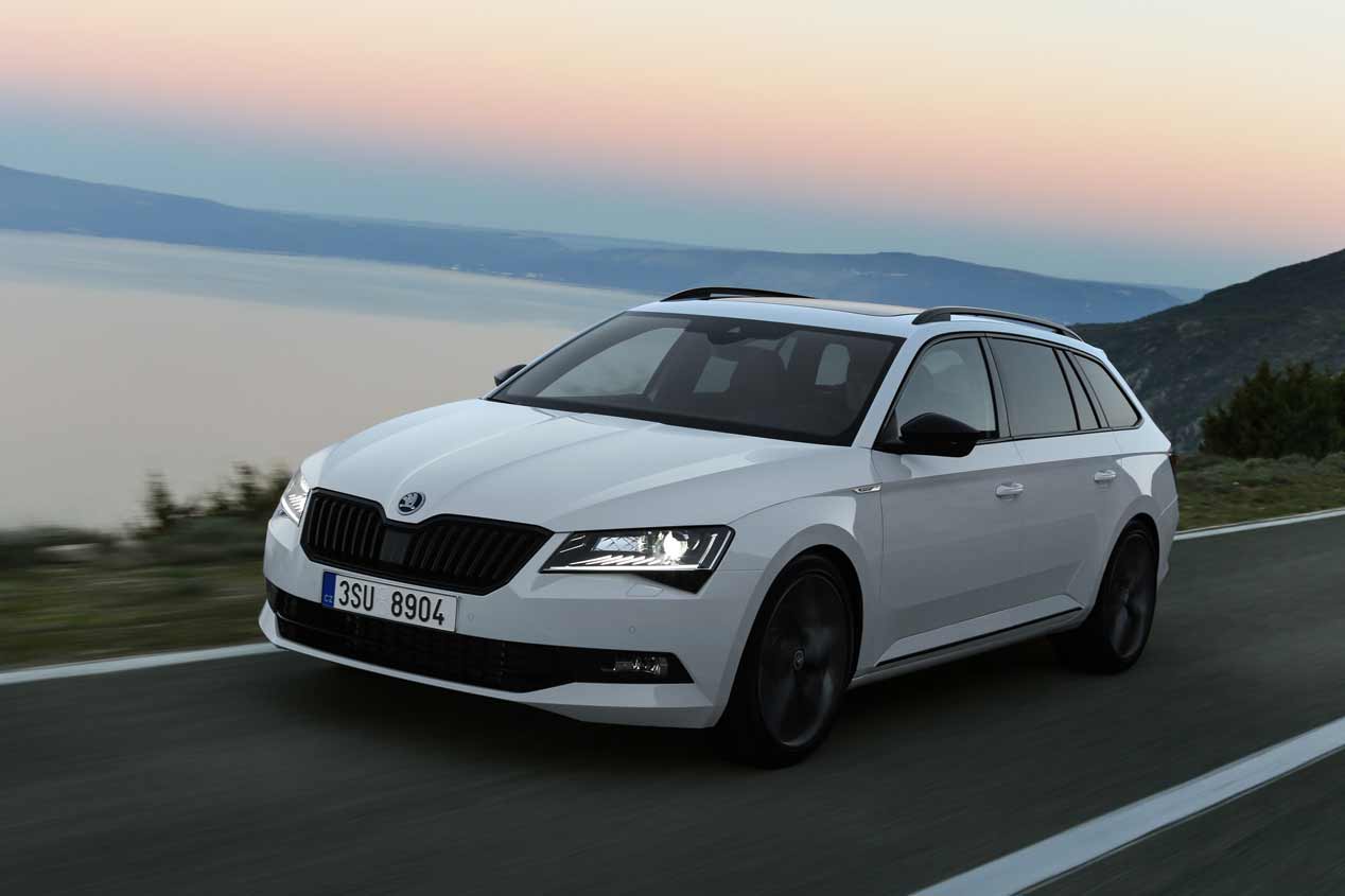 Skoda Superb Sportline, en fotos