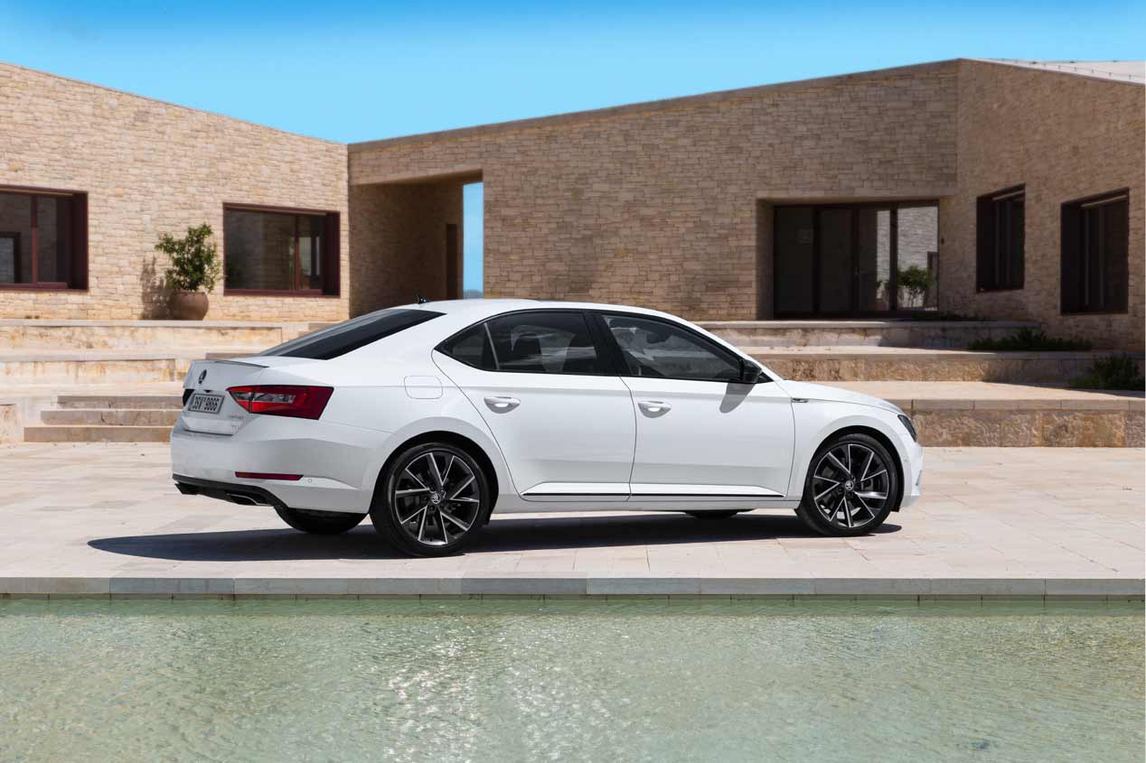 Skoda Superb Sportline, en fotos