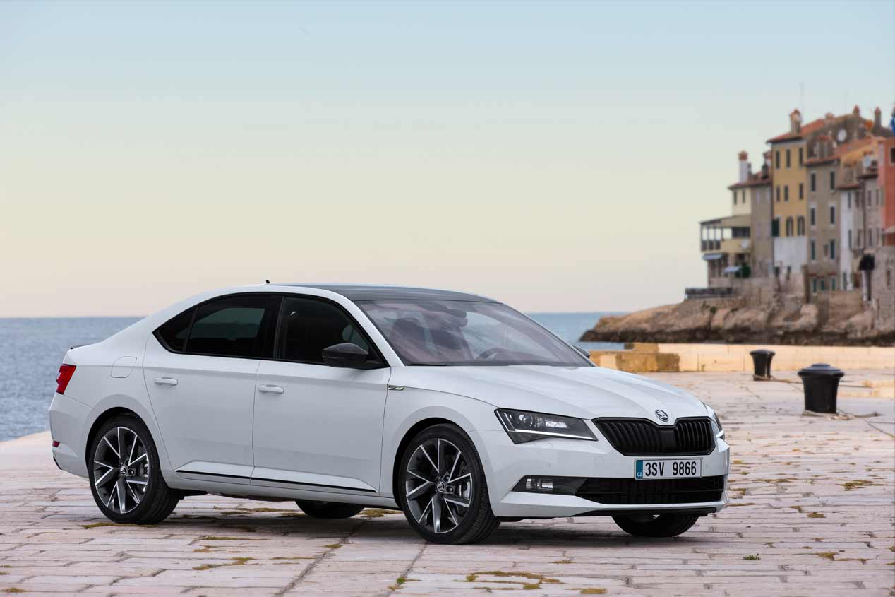 Skoda Superb Sportline, en fotos