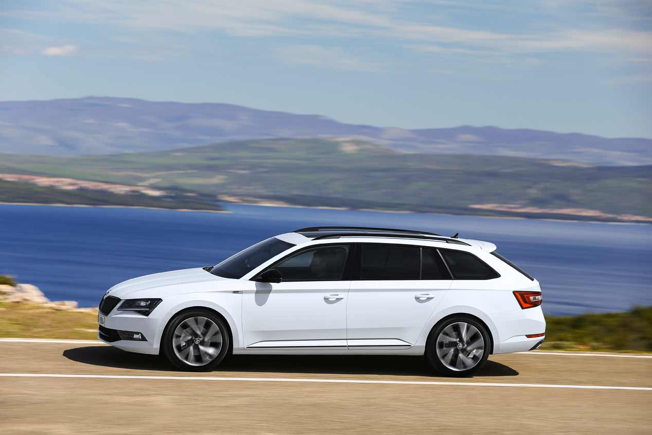 Skoda Superb Sportline, en fotos