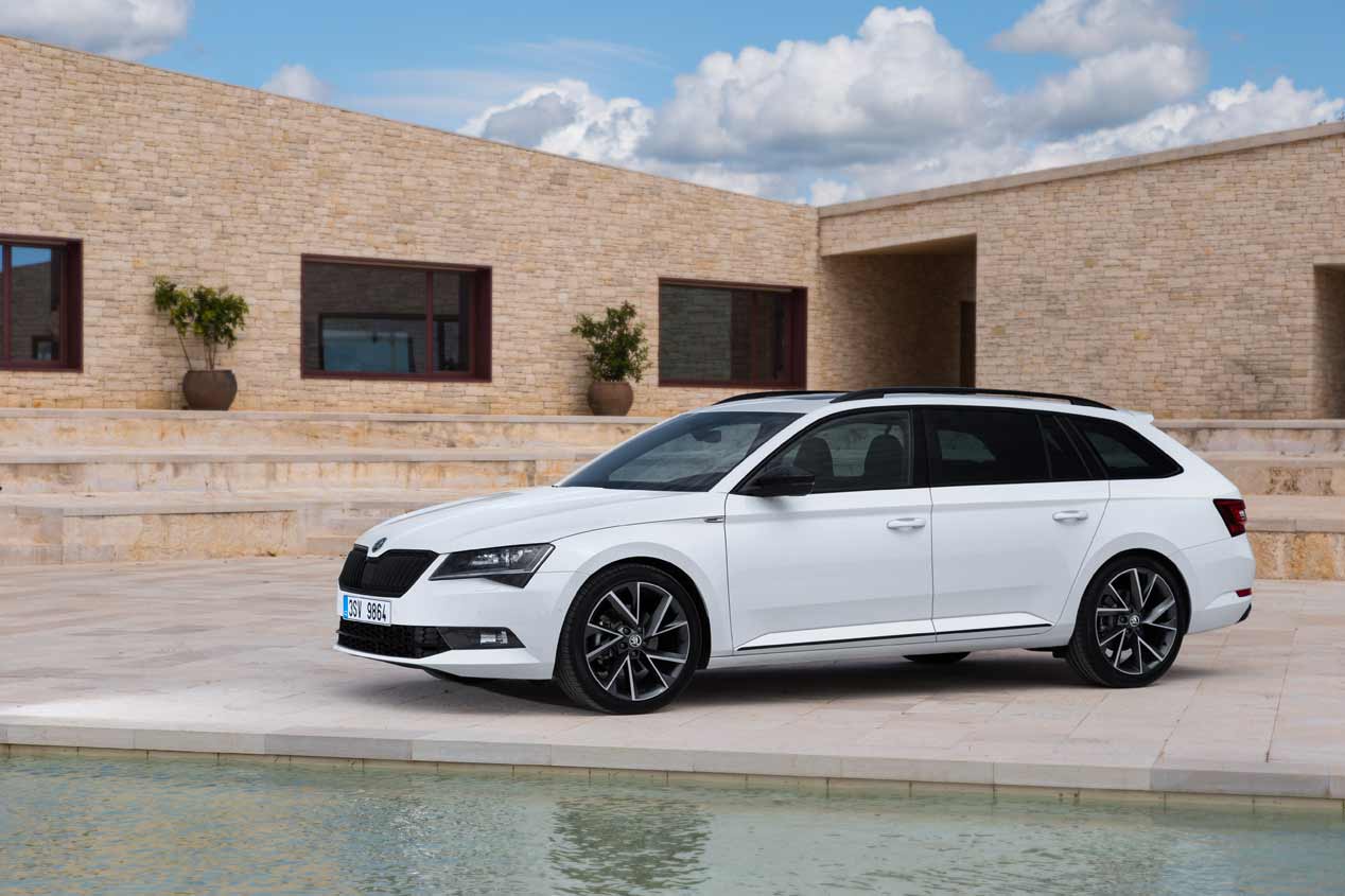 Skoda Superb Sportline, en fotos