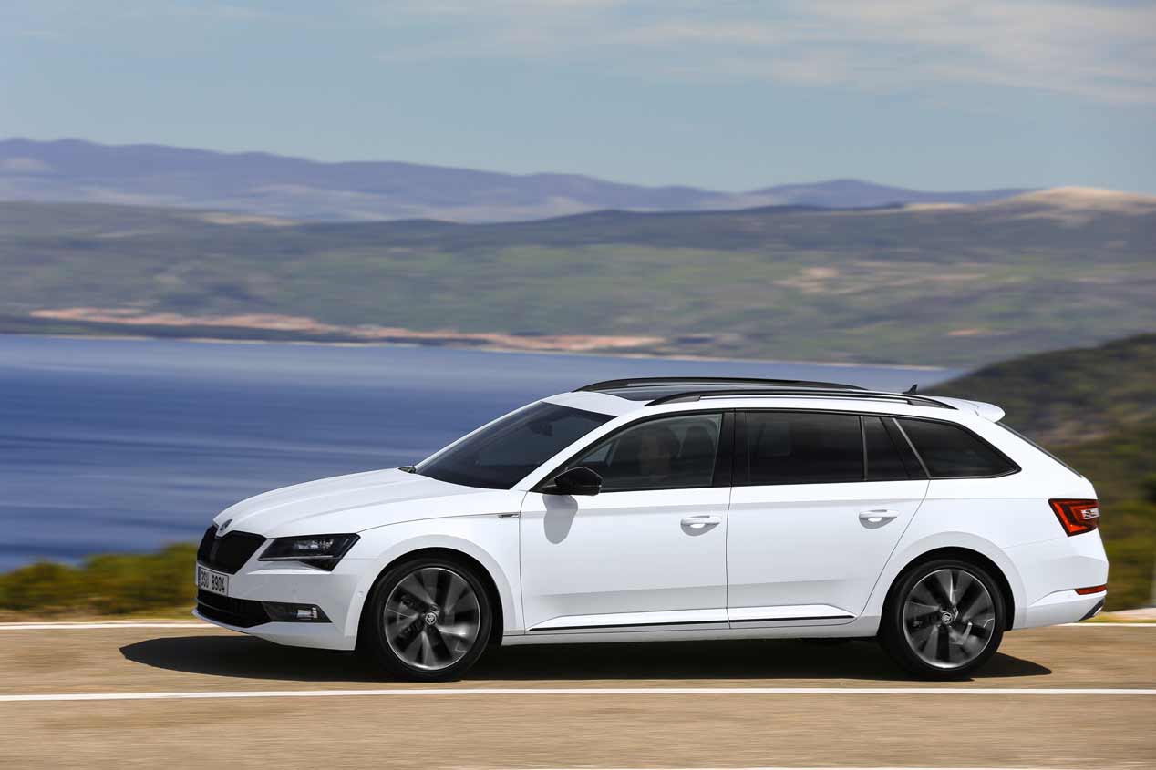 Skoda Superb Sportline, en fotos