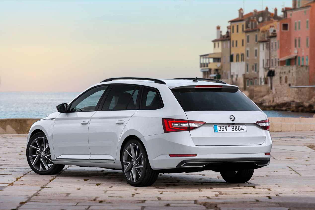 Skoda Superb Sportline, en fotos