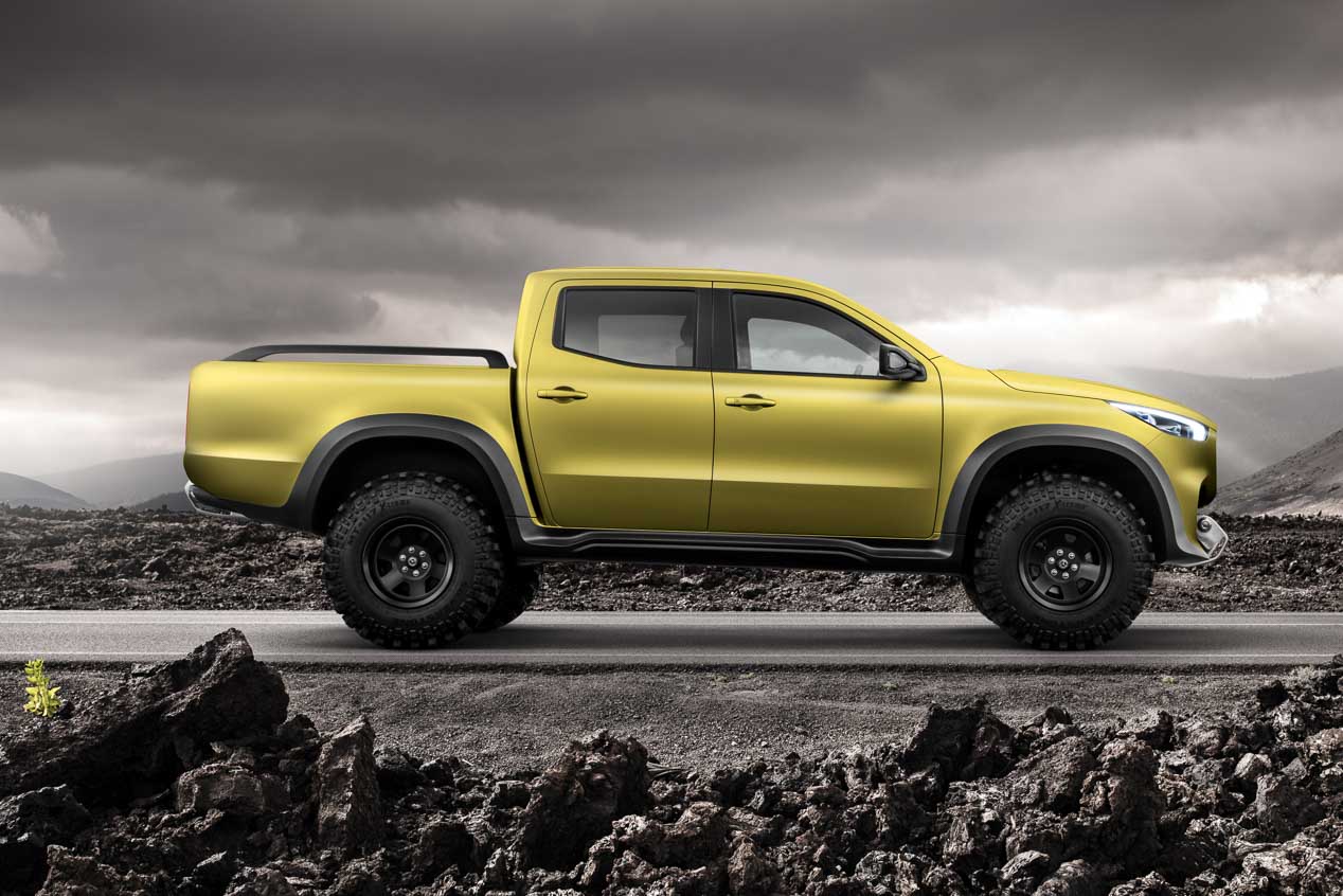 Mercedes Concept X-CLASS, la Clase X casi a punto