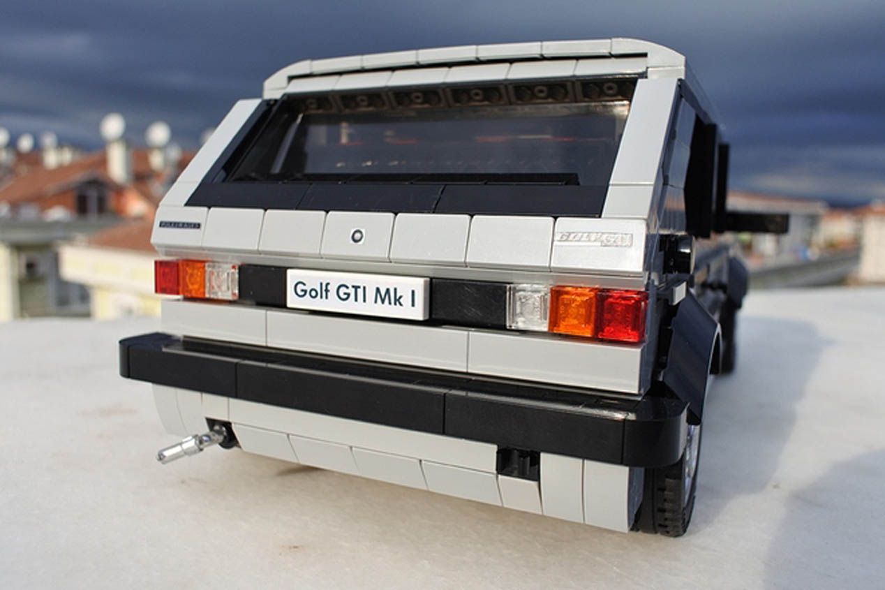Volkswagen Golf GTI Mk1 de Lego